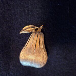 Vintage BSK Pear Brooch Pin